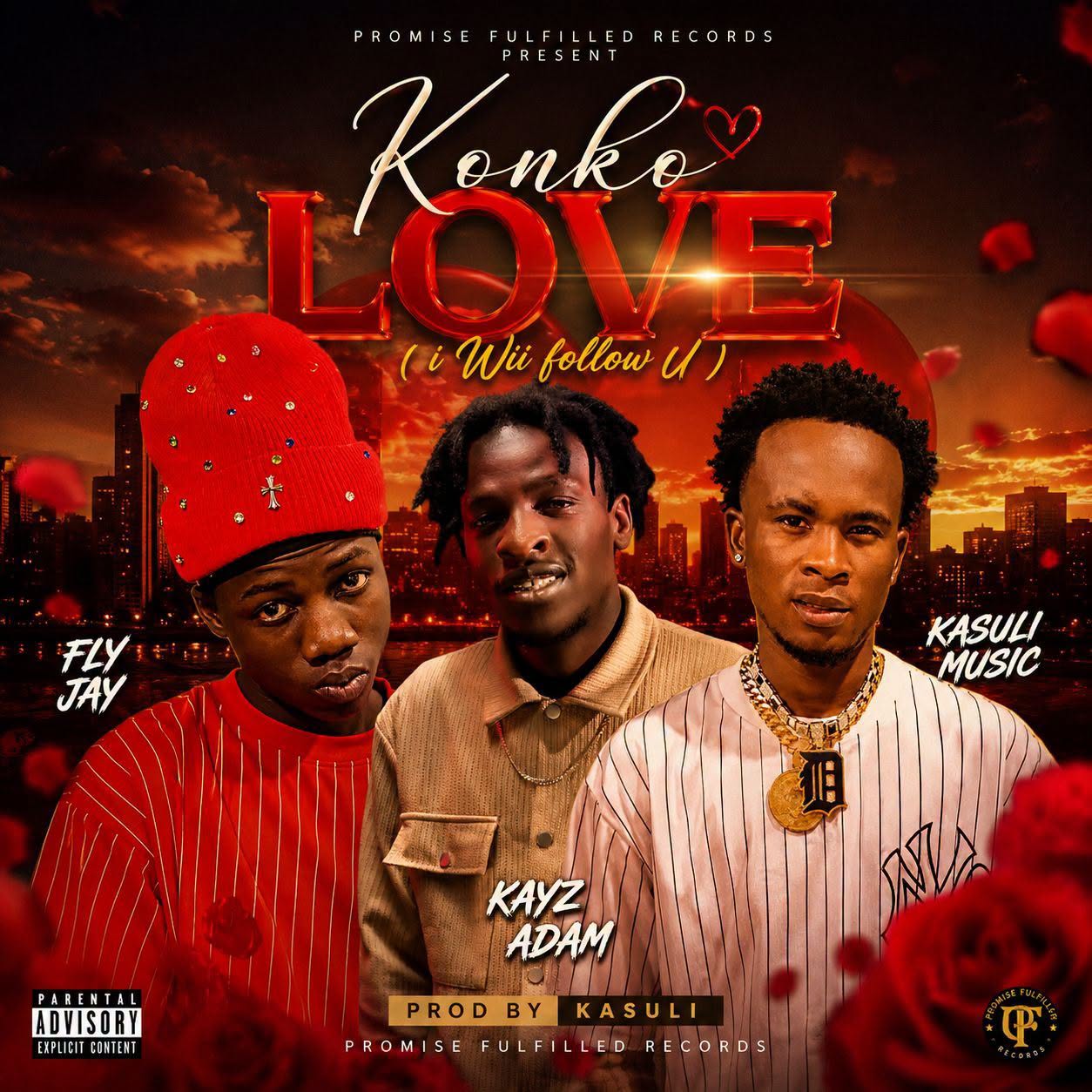 Fly Jay ft Kayz Adams & Kasuli - Konko Mp3 Download
